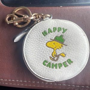 Coach Snoopy coin purse